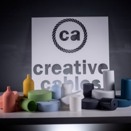 Creative Cables - Κρεμαστό Φωτιστικό Εξωτερικού Χώρου EIVA PASTEL Με 1,5m Υφασμάτινο Καλώδιο