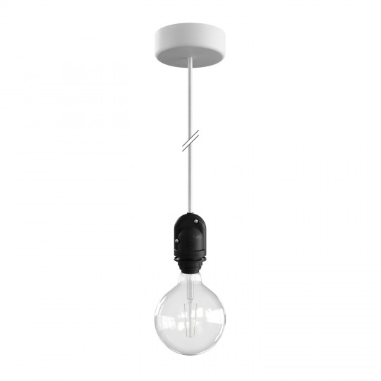 Creative Cables - Κρεμαστό Φωτιστικό Εξωτερικού Χώρου EIVA Με 1,5m Υφασμάτινο Καλώδιο