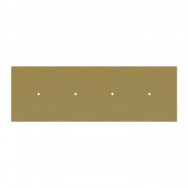 Crative Cables - Κρεμαστό 4φωτο Με Ορθογώνια Ροζέτα Και Μεταλλικά Στοιχεία