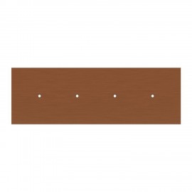 Crative Cables - Κρεμαστό 4φωτο Με Ορθογώνια Ροζέτα Και Μεταλλικά Στοιχεία