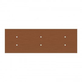 Creative Cables - Κρεμαστό Φωτιστικό 6φωτο Με Ορθογώνια Ροζέτα Και Μεταλλικά Στοιχεία