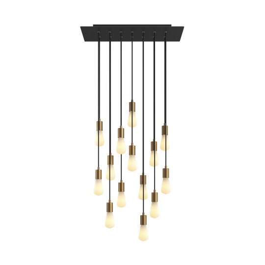 Creative Cables - Μοντέρνο Κρεμαστό Φωτιστικό 14φωτο Με Μεταλλικά Αξεσουάρ