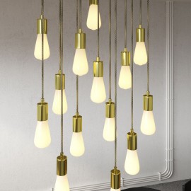 Creative Cables - Μοντέρνο Κρεμαστό Φωτιστικό 14φωτο Με Μεταλλικά Αξεσουάρ