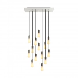 Creative Cables - Μοντέρνο Κρεμαστό Φωτιστικό 14φωτο Με Μεταλλικά Αξεσουάρ