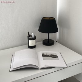 Creative Cables - Επιτραπέζιο Φωτιστικό Μεταλλικό Alzaluce με Καπέλο Impero