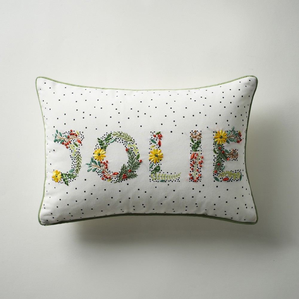 Μαξιλαροθήκη 30x45cm GOFIS HOME  Jolie   216