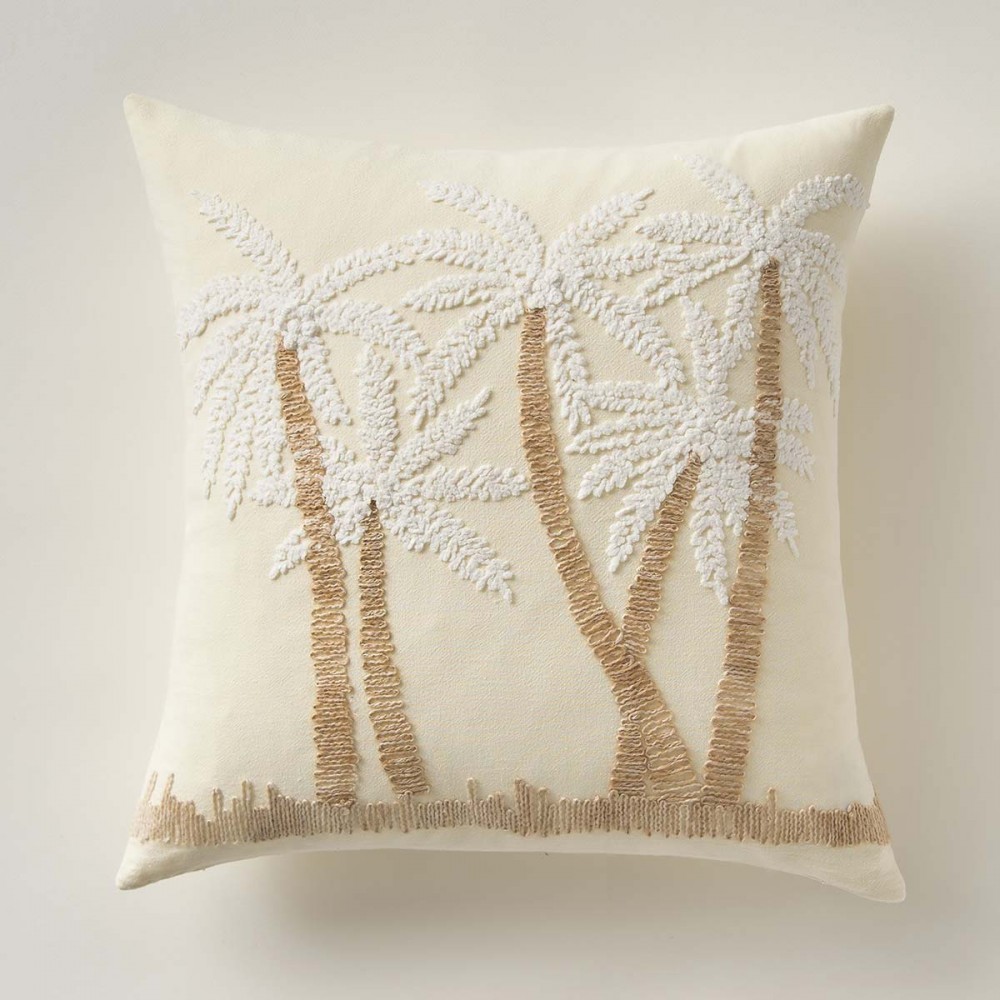 Μαξιλαροθήκη 43x43cm GOFIS HOME  Triss Moon Ecru 277