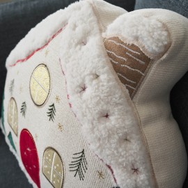 Μαξιλαράκι με γέμισμα 38x46cm GOFIS HOME  Xmas  279