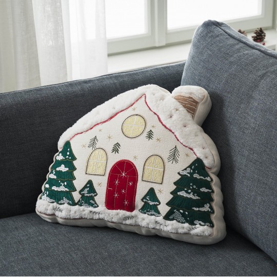 Μαξιλαράκι με γέμισμα 38x46cm GOFIS HOME  Xmas  279