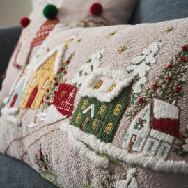 Μαξιλαροθήκη 30x45cm GOFIS HOME  Xmas  296