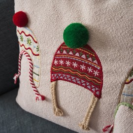 Μαξιλαροθήκη 43x43cm GOFIS HOME  Xmas  298