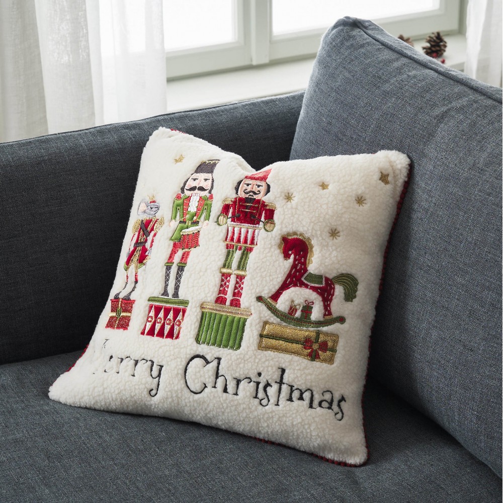 Μαξιλαροθήκη 43x43cm GOFIS HOME  Xmas  314