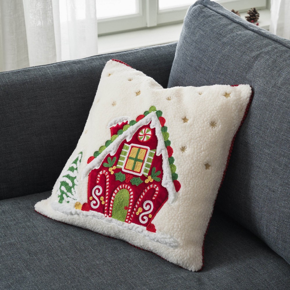 Μαξιλαροθήκη 43x43cm GOFIS HOME  Xmas  315