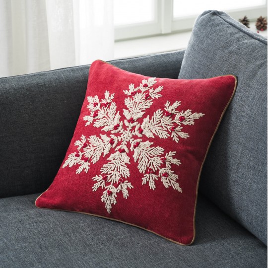 Μαξιλαροθήκη 43x43cm GOFIS HOME  Xmas  350