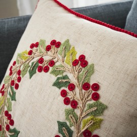 Μαξιλαροθήκη 43x43cm GOFIS HOME  Xmas  357