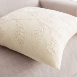 Μαξιλαροθήκη 43x43cm GOFIS HOME Light veil Vanilla 381/ 05