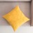 Μαξιλαροθήκη 43x43cm GOFIS HOME Pale Sun Yellow 381/ 10