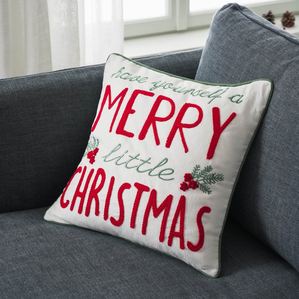 Μαξιλαροθήκη 43x43cm GOFIS HOME  Xmas  385