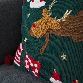 Μαξιλαροθήκη 43x43cm GOFIS HOME  Xmas  387