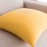 Μαξιλαροθήκη 43x43cm GOFIS HOME Yolanthe Sun Yellow 484/ 10