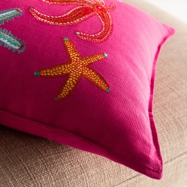 Μαξιλαροθήκη κεντημένη 43x43cm 778