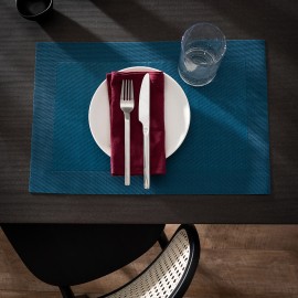 Σετ 4τεμ Σουπλά με 4τεμ πετσέτες 30x45cm GOFIS HOME Waverly Jean Blue 132/ 09