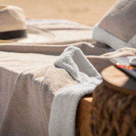 Πετσέτα θαλάσσης 90x170cm GOFIS HOME   Sand / Vanilla 519/ 06