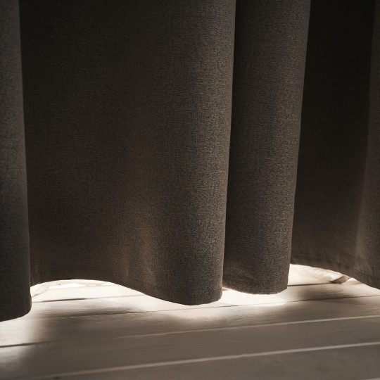 Κουρτίνα συσκότισης  με σιρίτι 150x280cm GOFIS HOME  Nap Elephant Grey AW24 129