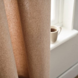 Κουρτίνα με τρουκς 140x280cm GOFIS HOME  Isolde Soft Beige 460/06