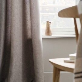 Κουρτίνα με τρουκς 140x280cm GOFIS HOME  Isolde Elephant Grey 460/15