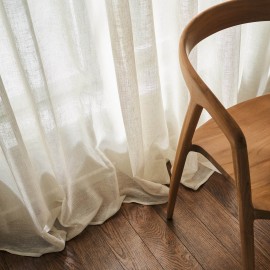 Κουρτίνα με σιρίτι 200x295cm GOFIS HOME  Combe Beige 502/06