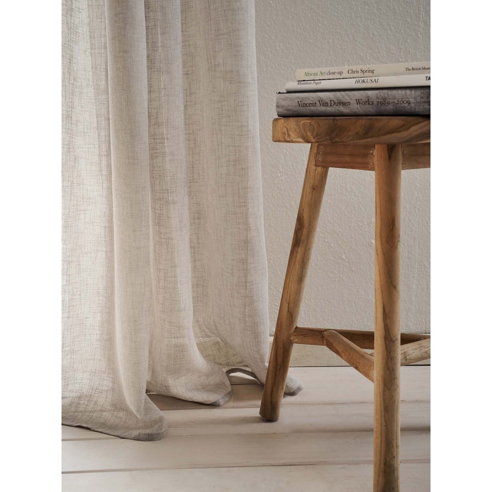 Κουρτίνα με τρουκς 140x280cm GOFIS HOME  Combe Willow Beige 502