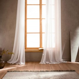 Κουρτίνα με τρουκς 140x280cm GOFIS HOME  Combe Offwhite AW23 502/05