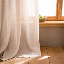 Gofis Home - Κουρτίνα Με Τρουκς 140x280cm Combe Beige SS24 502/06