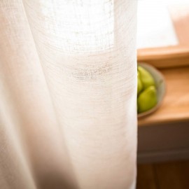 Gofis Home - Κουρτίνα Με Τρουκς 140x280cm Combe Beige SS24 502/06