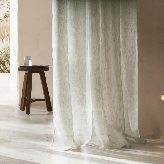 Κουρτίνα με σιρίτι 350x295cm GOFIS HOME Combe Fresh Aqua 502