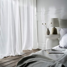 Gofis Home - Κουρτίνα Με Τρουκς 140x280cm Renata Offwhite AW24 506/05