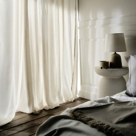 Gofis Home - Κουρτίνα Με Τρουκς 200x280cm Renata Beige AW24 506/06