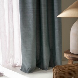 Έτοιμη Κουρτίνα 130x270cm GOFIS HOME Teyana Jade Green 656