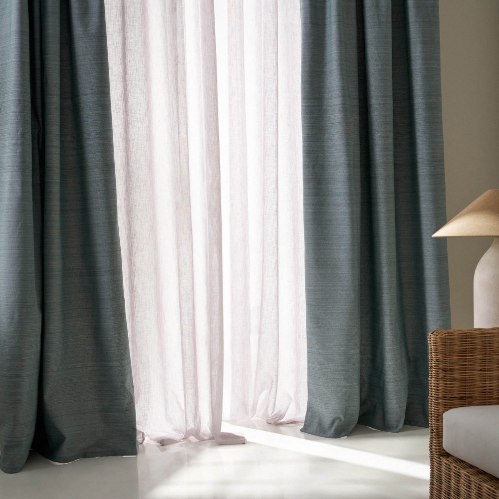 Έτοιμη Κουρτίνα 130x270cm GOFIS HOME Teyana Jade Green 656