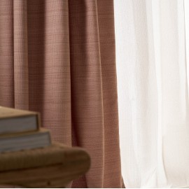 Έτοιμη Κουρτίνα 130x270cm GOFIS HOME Teyana Salmon 656