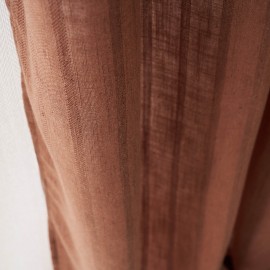 Κουρτίνα με τρουκς 140x280cm GOFIS HOME Nysera Rust 705
