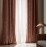 Κουρτίνα με τρουκς 140x280cm GOFIS HOME Nysera Rust 705