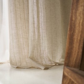 Κουρτίνα με σιρίτι 140x295cm GOFIS HOME Nysera Linen 705