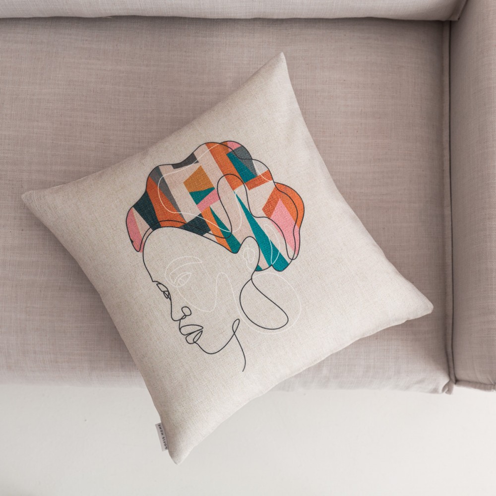 Μαξιλαροθήκη 43x43cm GOFIS HOME Monifa 056