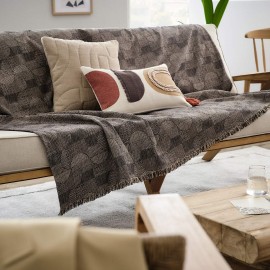 Μαξιλαροθήκη 43x43cm GOFIS HOME  Forest Soft Beige 103/06