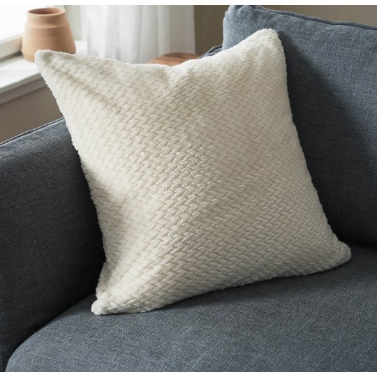 Μαξιλαροθήκη 50x50cm GOFIS HOME  Cinnabar Ecru 115/05