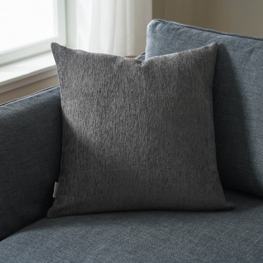 Μαξιλαροθήκη 50x50cm GOFIS HOME  Zephyr Ink Grey 146/15