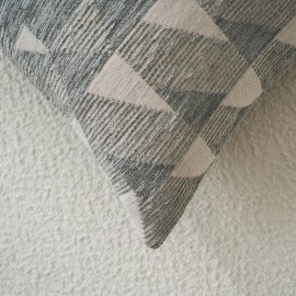 Μαξιλαροθήκη 50x50cm GOFIS HOME  Caspian Weed Grey 156/07