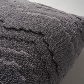 Μαξιλαροθήκη 43x43cm GOFIS HOME  Claudette Pearl Grey 171/15